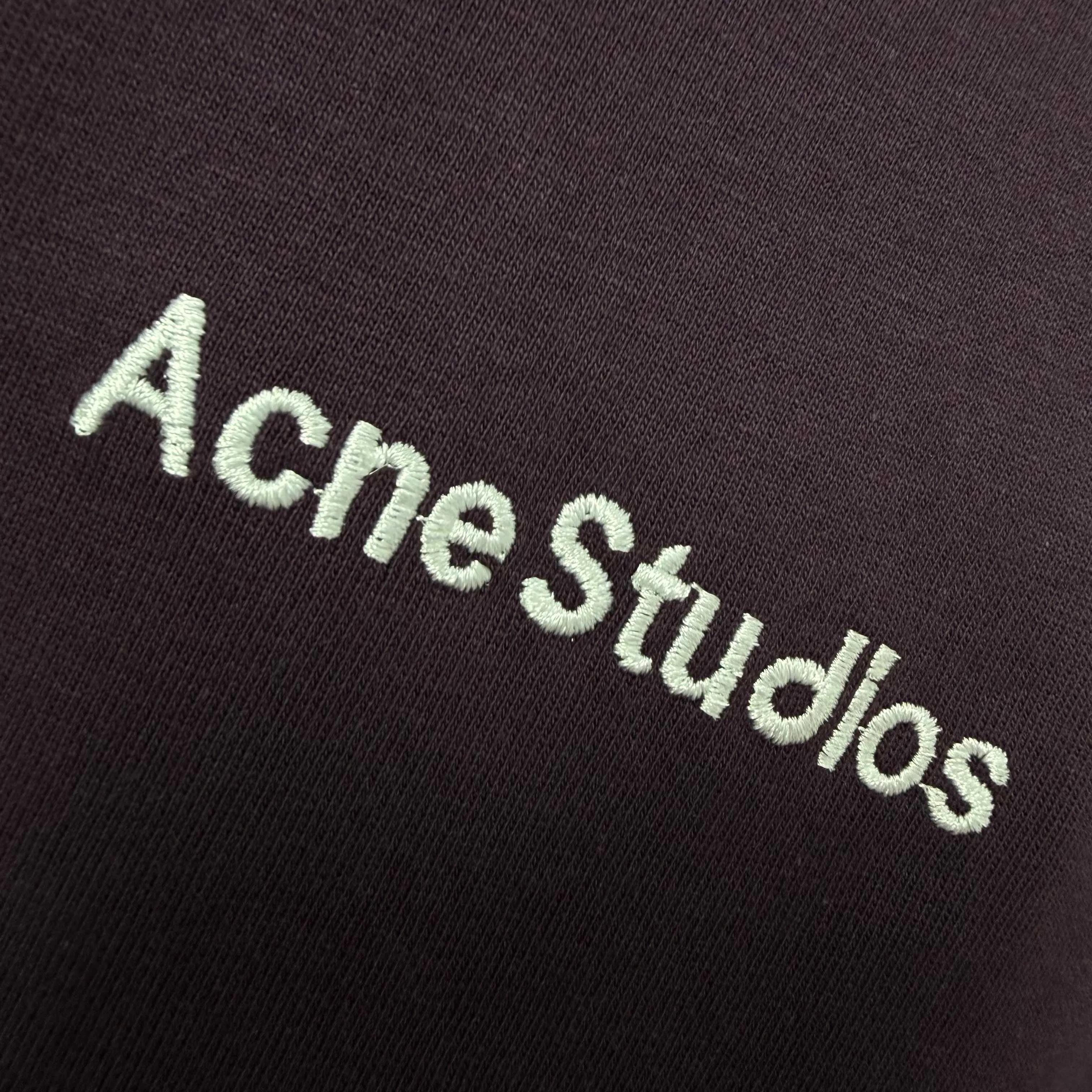 # 85 Acne studios * 2026 New Arrival tee Same Style :Black White Green Purple Size :S M L XL XXL Size： S （90-130 ） M （120-150 ） L （140-165 ） XL （160-180 ） XXL （180 ）
